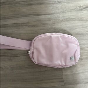 lululemon athletica Light Pink Crossbody Belt Bag